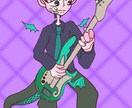 デフォルメ調の似顔絵描きます バンドやイベントなどで使える！ イメージ3
