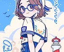 7/31まで期間限定！低予算短納期で一枚絵描きます レトロポップなイラストをかきます！ イメージ5