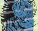 開運シロネコギャラリー・アートのお守り届けます シロネコが提携画家のアートに念を込めて送ります イメージ2
