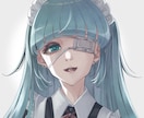かわいい女の子のイラストをお描きします 病み系イラストも可能！様々なタッチに対応します！ イメージ1