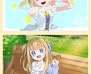 キャラクターを引き立てるイラストを描きます 【商業利用可】アイコン、ヘッダー、サムネ、一枚絵等制作します イメージ8