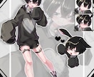 一年で約350枚描いた早筆がアイコンをお届けします 髪の毛の塗りには人一倍こだわり、アイコンを目立たせます✨ イメージ4