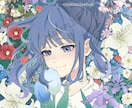 淡くて柔らかな雰囲気のあるイラストを描きます 女の子の髪とお花やフリルを描くのが大好きです！ イメージ7