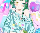 可愛い、キャッチーな一枚絵描きます 可愛いキャラクター、女の子イラストを制作いたします イメージ1