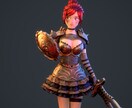 3Dキャラクターデザインます 3Dプリント用の3Dキャラクターデザイン イメージ2