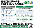 Excel・スプシの修正・構築・自動化をします 関数の修正から、データ基盤シート構築、自動化まで イメージ2