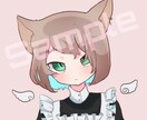 可愛いSNSアイコンやイラストをお描きします アイコンやチビキャラ、デフォルメされた立ち絵をお描きします イメージ1