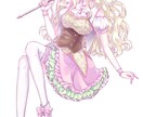 5月末まで割引中！イラスト制作いたします アイコン、一枚絵、配信用立ち絵、ミニキャラなど！ イメージ7