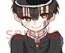 SNS用のアイコン描きます あなたのための世界に一つのアイコンをおつくりします。 イメージ2