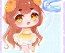 可愛いSDイラスト・ちびキャラ描きます ♡　商用利用可！男性キャラも可能です　♡ イメージ2