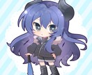 9月納品【2名様限定特別価格】ミニキャラ描きます 商用利用OK！あなただけのミニキャライラスト イメージ2