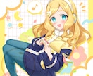 一枚絵、動画用イラスト等お描きします カラフルで明るいイラストが好きな方へ！ イメージ4