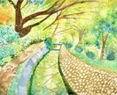透明水彩でほっこり優しい風景を描きます やわらかな水彩で描く、心に残る風景画 イメージ3