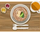 個人カフェ・ベーカリー向け｜食べ物イラスト描きます お店の雰囲気に合わせたテイストを選べます！ イメージ3