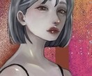 SNSアイコンを描きます 厚塗りでリアルめなタッチの人物イラストを描きます イメージ3