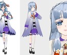 VRoidで再現度高めに3Dモデル化致します イラスト一枚から3Dデビュー！高品質なVRoidモデル！ イメージ3