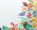 水彩とペン画でイラスト描きます 細かいな絵、色を重視したい方は是非 イメージ6