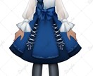 Vtuberモデル一括制作します 立ち絵・パーツ分け・モデリング全て込み！ イメージ2