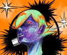インパクトのあるイラスト描きます 目を引く一枚絵を必要としている方 イメージ5