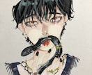 イラストを描きます 男の子や女の子 色味が薄く、儚げな絵を描くのが好きです。 イメージ2