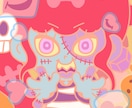 かわいいちびキャラの待ち受けイラストお描きします かわいいチビーズがたくさん待っています！ イメージ1
