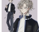 TRPG・配信向けキャラクター立ち絵制作します 立ち絵素材としてご利用いただけるキャラクター立ち絵の制作。 イメージ3