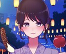 最短３日納品✳︎イラストお描きします 全身、バストアップどちらも可能です！ イメージ2