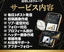Xを1ヶ月運用代行｜アカウント改善サポートします 総販売4,000件超の運用LABグループ｜サポート イメージ3