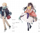 キャラクター立ち絵描きます 少女〜成人男性まで、イラストを描かせていただきます イメージ4