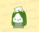 シュールなぶすのアイコンお描きします シンプル、シュール、ゆるかわ、ぶすかわがお好きな方に イメージ2