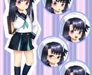 プロ漫画家が高品質キャライラストを描きます 商業連載中のプロが描くキャライラスト・一枚絵・スチル制作 イメージ1