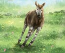 美麗な動物のイラストお描きいたします 今アツいACGのイラストレーターが手掛けます！ イメージ5