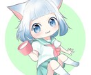 SNS用の女の子のイラスト、星空描きます 女の子のアイコンや星空のアイコンで個性出しませんか? イメージ5
