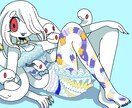 商用利用可能!キャラクター制作をします 女の子、モンスター、動物、ホラー系が得意です(商用利用可) イメージ4