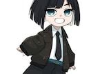 商用利用可!ミニキャラ制作します 思わず目を引くポップでかわいいミニキャラ イメージ5