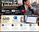 LinkedIn発信設計を個別支援します 世界市場を見据えたLinkedIn発信を実務視点で設計 イメージ4