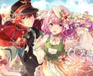 キャラクターイラスト（キャラクター2体）承ります 観賞用、壁紙用など、高い品質保証、キャラクターイラスト一枚！ イメージ8