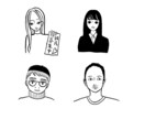 人物イラストを描きます クラシックで温かみのある雰囲気を イメージ1