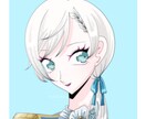 アイコン用！90年代テイストの美少女描きます 今の流行とはまた違って個性的！あなただけの美少女描きます イメージ2