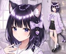後発Vtuber制作と配信活動に必要な素材作ります 配信画面/背景/ネームロゴ/離席中/待機中/OP/EDセット イメージ2