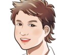 似顔絵をお好みの描き方でお作りします お顔に忠実に、漫画風に、アニメ風にとご要望に合わせます イメージ3