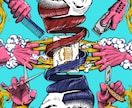 ストリート感溢れるデジタルイラストを制作します 音楽シーンやその他イベントなどで使えるイラストを描きます。 イメージ10