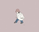 お写真をシンプルで優しい雰囲気のイラストにします お洒落な雰囲気の線画イラスト！プレゼントにも◎ イメージ5