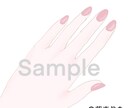 耳と手のイラスト素材を販売します ハンドメイド販売の画像作成にご活用ください♪ イメージ4