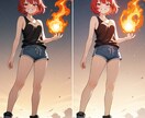生成AIイラストの加筆・違和感部分の修正をします ひと手間加えれば完璧なのに…！崩れた部分もしっかりキレイに◎ イメージ4