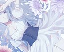 厚塗りで雰囲気のあるイラストを描きます 厚塗りが好きな方、可愛いからかっこいいまで承ります！ イメージ7