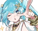 SNS用のイラスト、アイコン、立ち絵を描きます ラフ段階での修正は何度でも可！歌ってみた等の1枚絵も可！ イメージ6