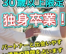 ３０歳以上限定：あなたの結婚相手候補を見つけます 出会いやすい場所や時間を徹底解説アドバイス付き イメージ1