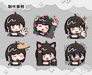 SDミニキャスイラストをかわいく描きます ポップでかわいいちびキャライラスト♪♪♪ イメージ9