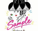 Tシャツ・グッズ用イラストを制作します 女性・沖縄モチーフなど個性的なイラストが得意です イメージ3